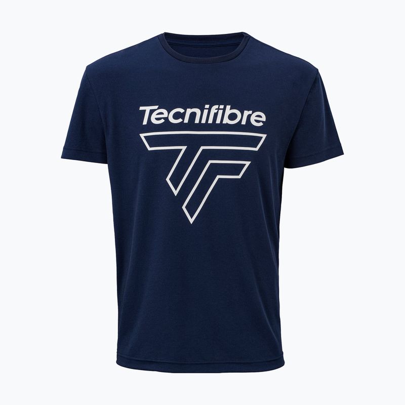 Мъжка тениска за тенис Tecnifibre Team Corpo Tee marine 3