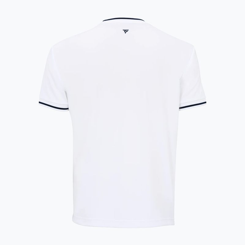 Мъжка тениска/фланелка за тенис Tecnifibre Team Tech white 5
