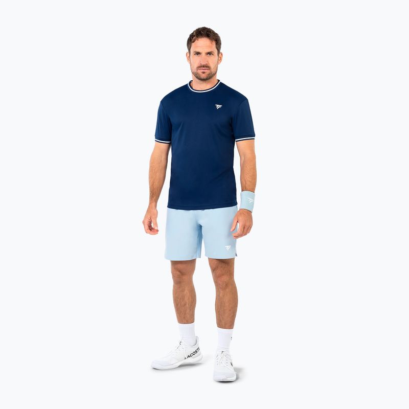 Мъжка тениска/фланелка за тенис Tecnifibre Team Tech marine 2