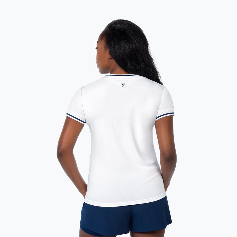 Дамска тениска/фланелка за тенис Tecnifibre Team Tech white 3