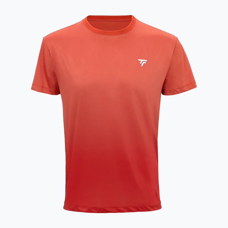 Мъжка тениска/фланелка за тенис Tecnifibre Team X-Loop terracotta 4