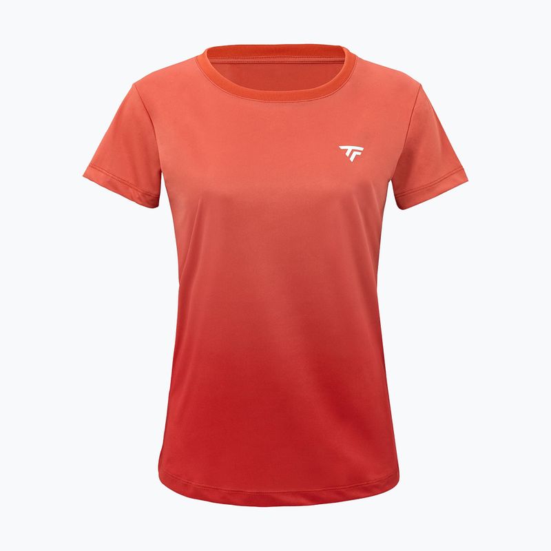 Дамска тениска/фланелка за тенис Tecnifibre Team X-Loop terracotta 4