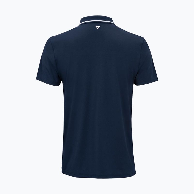 Мъжка поло тениска за тенис Tecnifibre Team Tech Polo marine 6