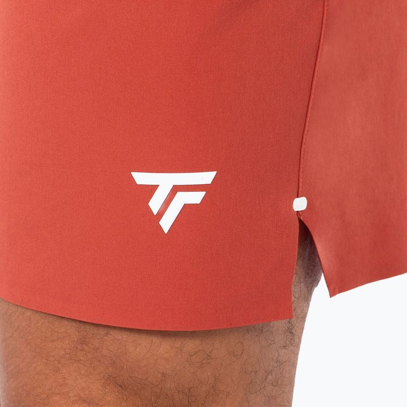 Мъжки тенис шорти Tecnifibre Team Stretch Short terracotta 3