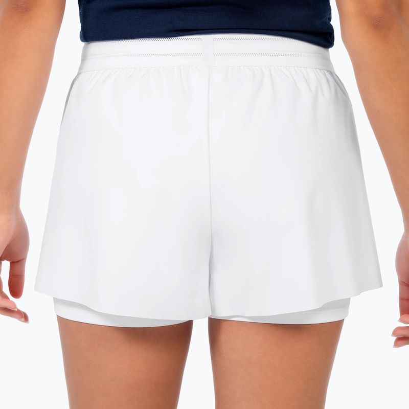 Дамски тенис шорти Tecnifibre Team Stretch Short W white 4