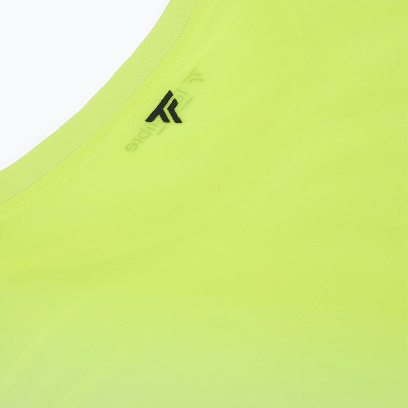 Мъжка тениска/фланелка за тенис Tecnifibre X-Loop Tee white/yellow 7