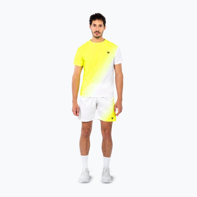 Мъжки тенис шорти Tecnifibre X-Loop white/yellow 2