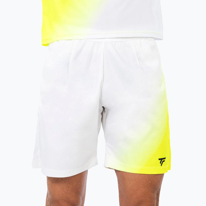 Мъжки тенис шорти Tecnifibre X-Loop white/yellow 3