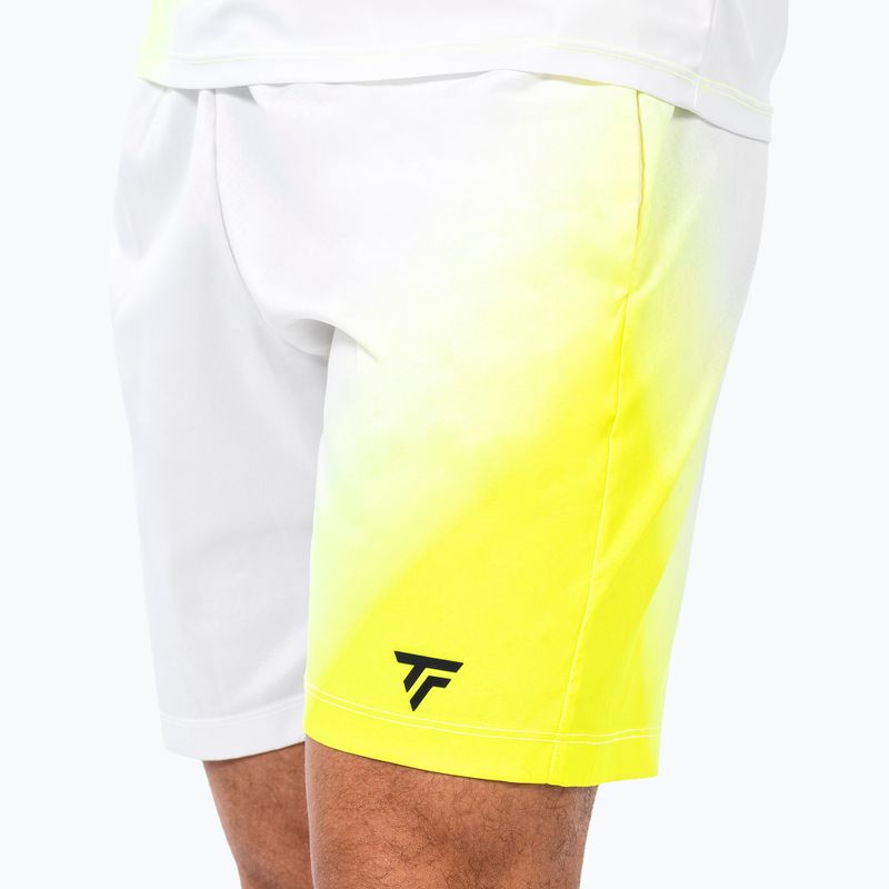 Мъжки тенис шорти Tecnifibre X-Loop white/yellow 4