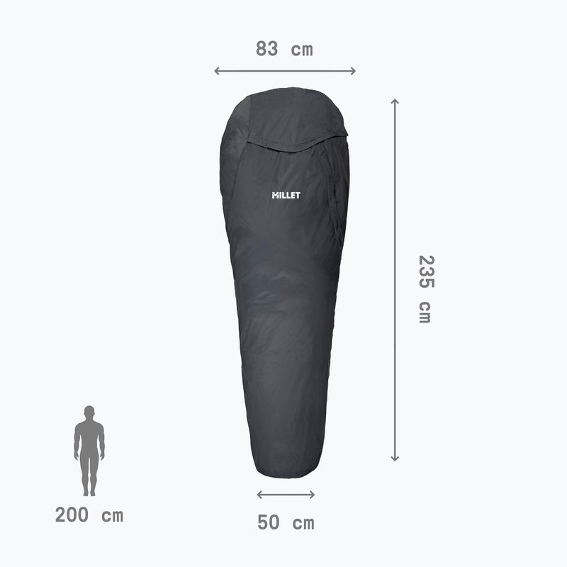 Асфалтов чанта за къмпинг Millet Bivy Bag 5