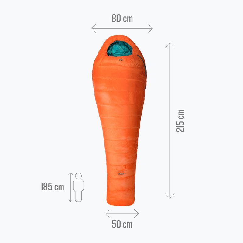Спален чувал Millet Light Down 5 orange 4
