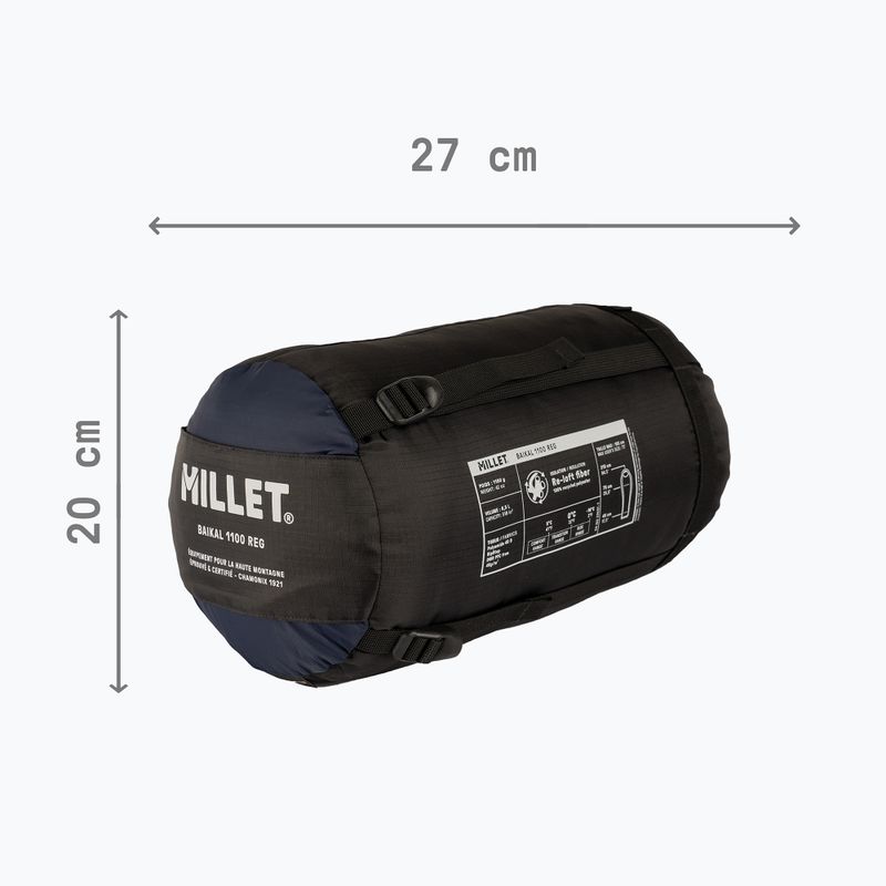 Спален чувал Millet Baikal 1100 Regular saphir 5