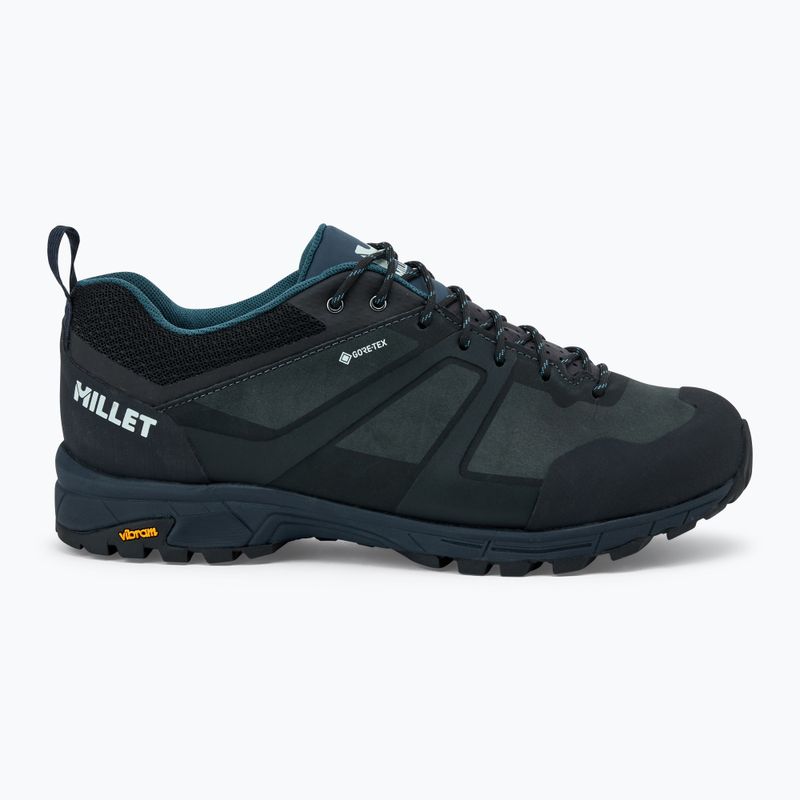 Мъжки обувки за трекинг Millet Hike Up Leather GTX тъмно сиво 2