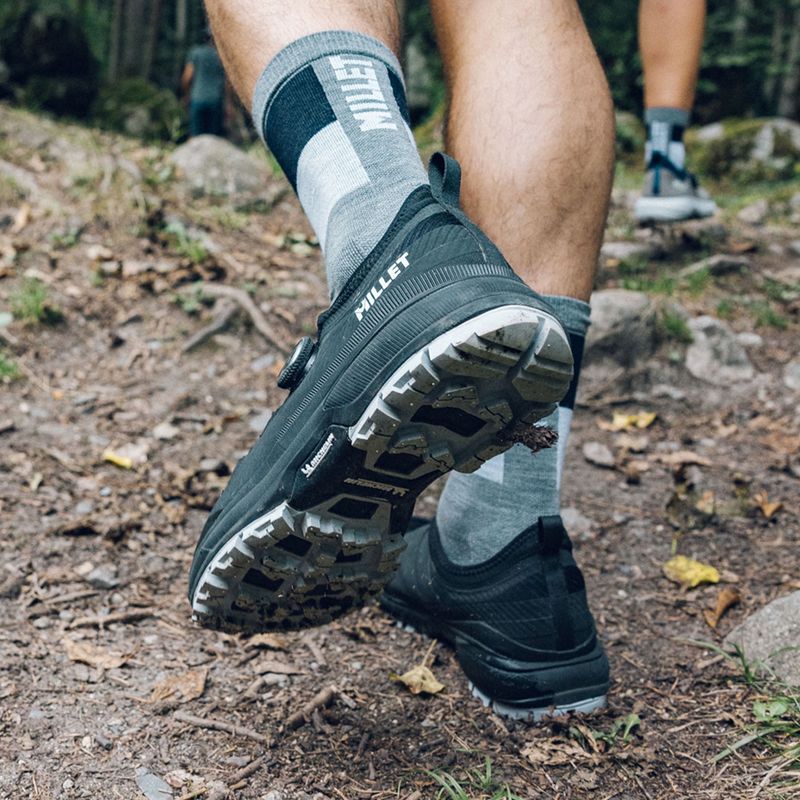 Millet Seneca Mid heather grey чорапи 3