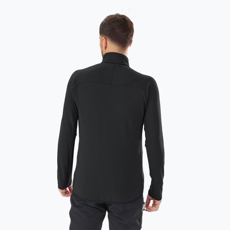 Мъжки суитшърт Millet Fusion Grid black/noir 3