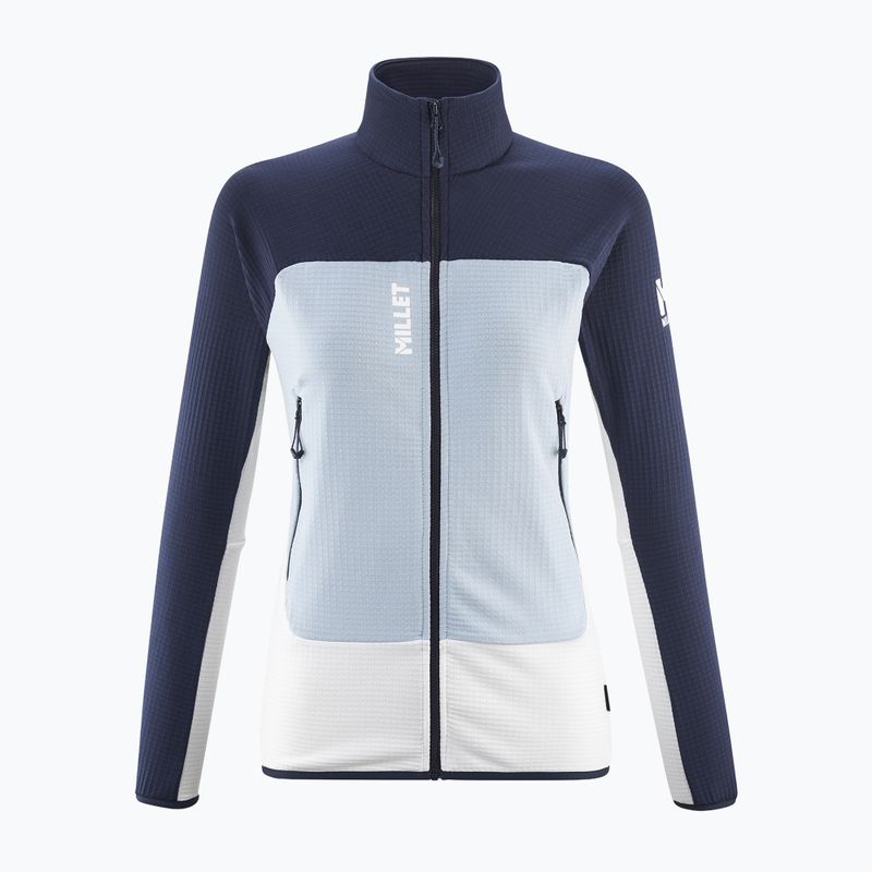 Дамски суитшърт Millet Fusion Grid foggy dew/saphir 6