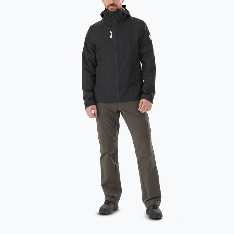 Мъжко дъждобранно яке Millet Fitz Roy black/noir 2