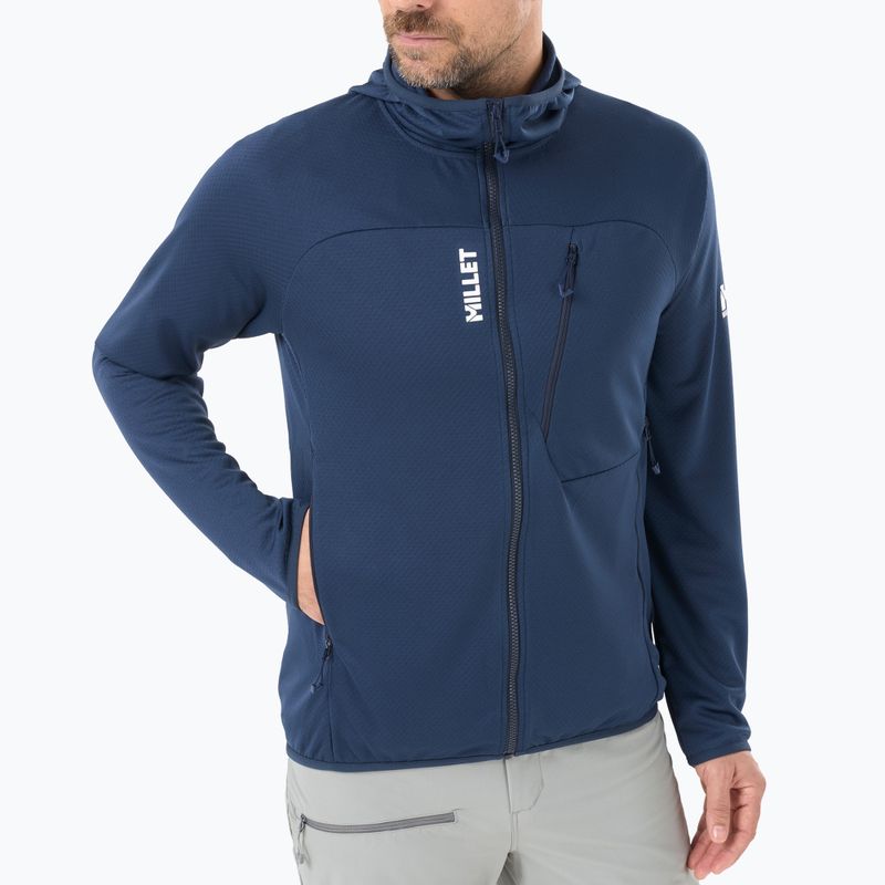 Мъжки суитшърт за трекинг Millet Lokka Hoodie III sapphire 4