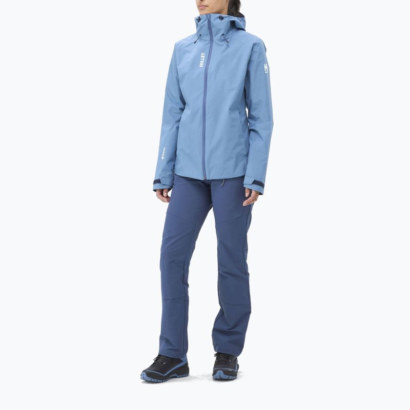 Дамско яке за дъжд Millet Seneca GTX 2L coronet blue 2