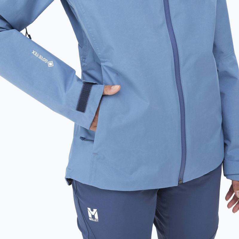 Дамско яке за дъжд Millet Seneca GTX 2L coronet blue 6