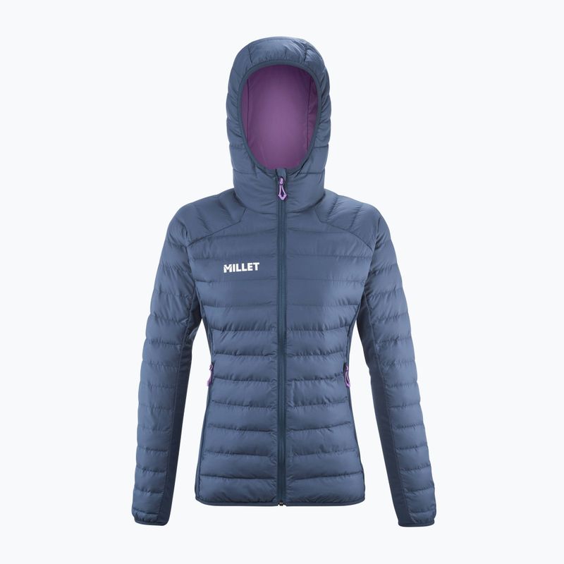 Дамско подплатено яке Millet Fitz Roy Warm Hoodie dark denim 7