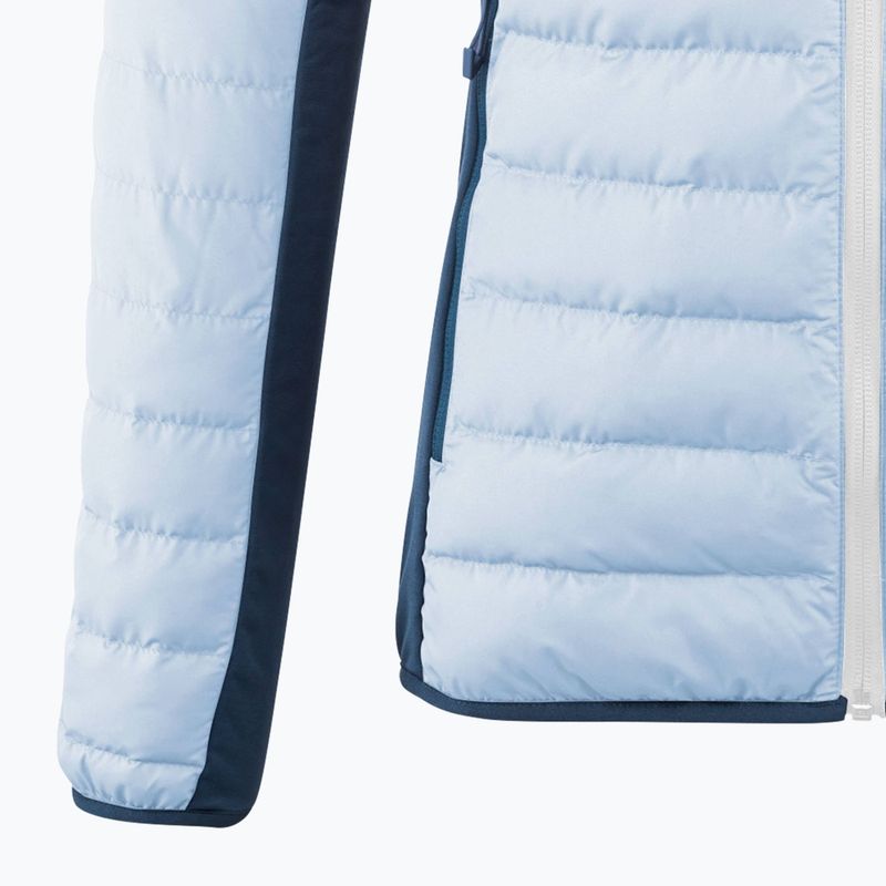 Дамско подплатено яке Millet Fitz Roy Warm Hoodie iceberg/ dark denim 3