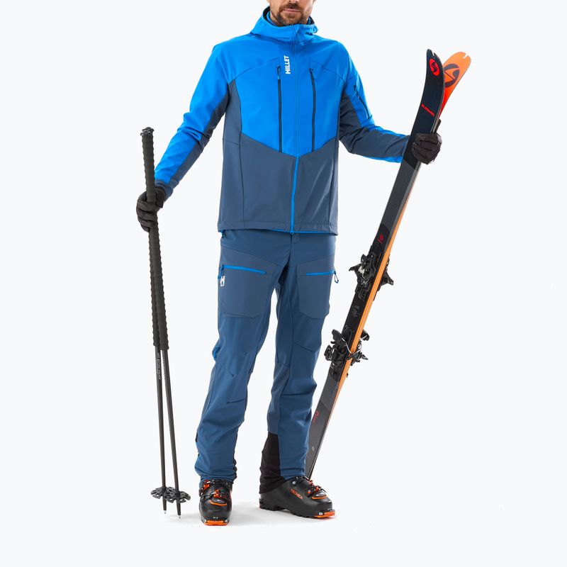 Мъжки скитуринг панталони Millet M White Shield navy blue 2