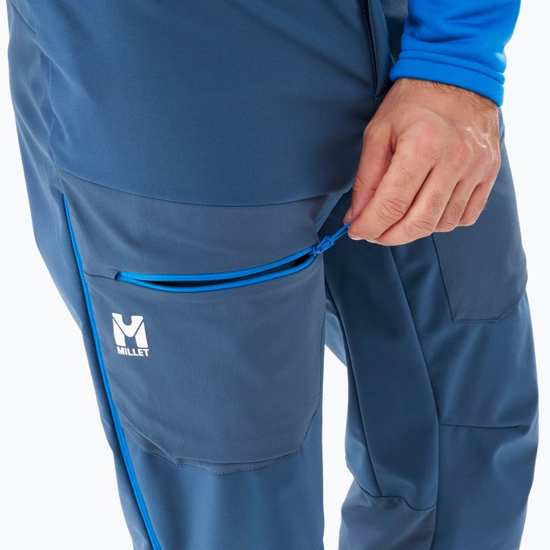 Мъжки скитуринг панталони Millet M White Shield navy blue 5