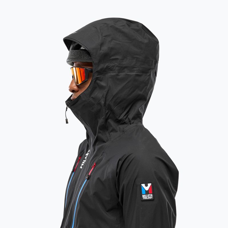 Мъжко яке за дъжд Millet Trilogy Jorasses PTX black 4