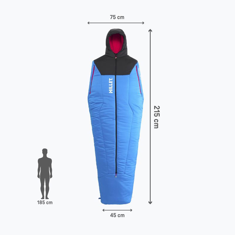 Спален чувал Millet Bossons -10 Regular icon blue/black 4