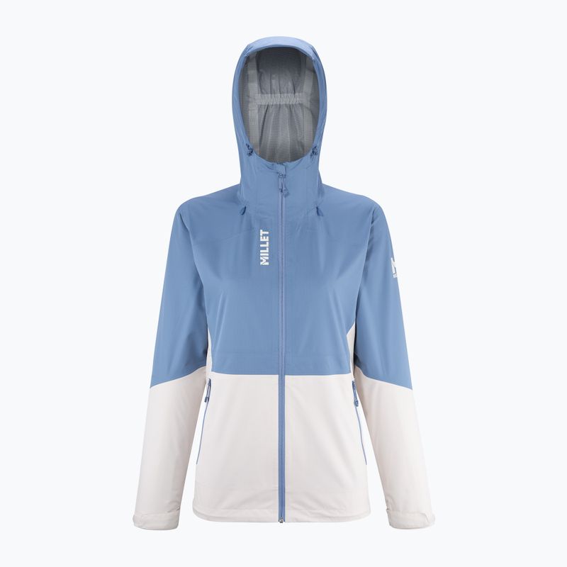 Дамско яке за дъжд Millet Fitz Roy vanilla cream/coronet 9