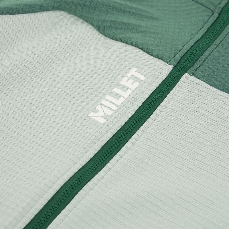 Дамски суитшърт Millet Fusion Grid Hoodie seaaweed/bottle 3