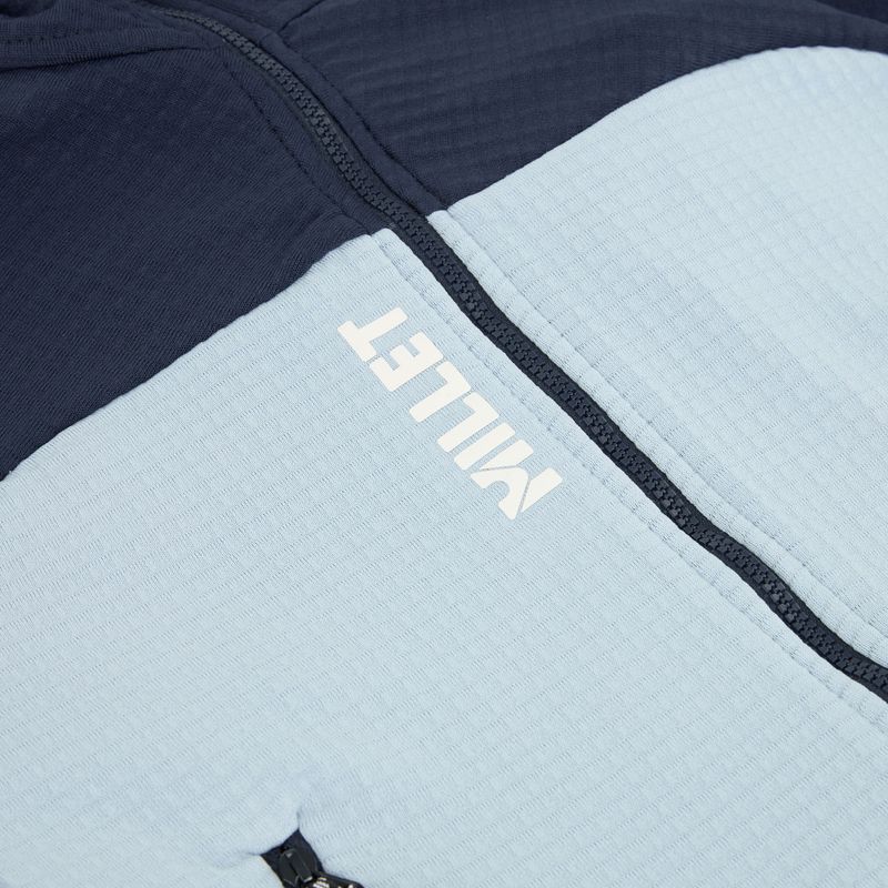 Millet дамски суитшърт Fusion Grid Hoodie foggy dew/saphir 3