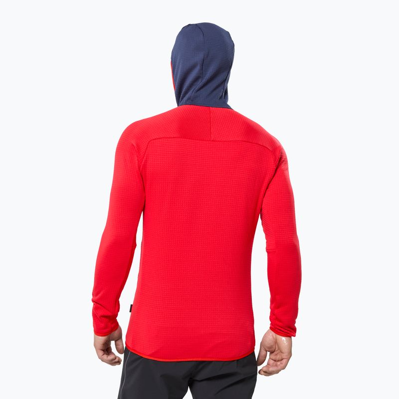 Мъжки суитшърт Millet Fusion Grid Hoodie red 3