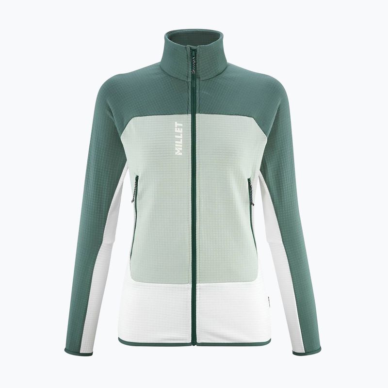 Дамски суитшърт Millet Fusion Grid seaweed/bottle 5