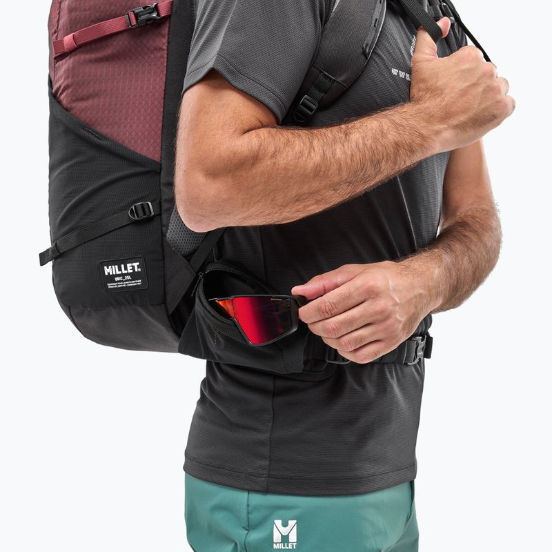 Раница за трекинг Millet Ubic 25 l black/dark red 6