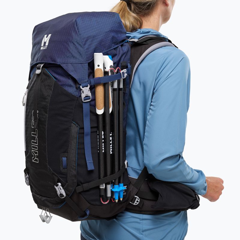 Дамска раница Millet Ubic 40 l e-black/dark blue 5