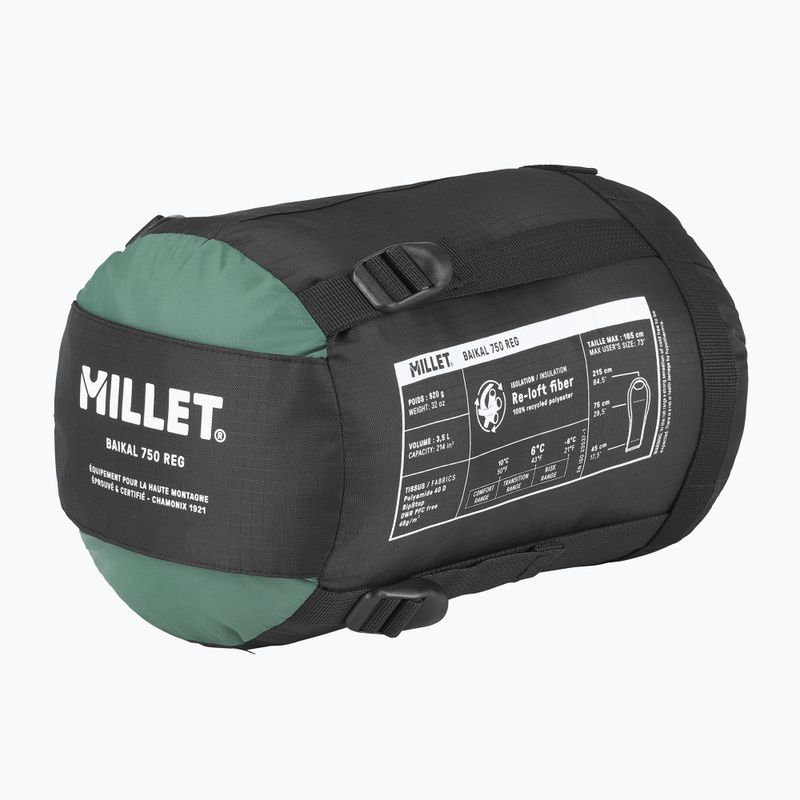 Millet Baikal 750 Regular спален чувал дясна бутилка 3