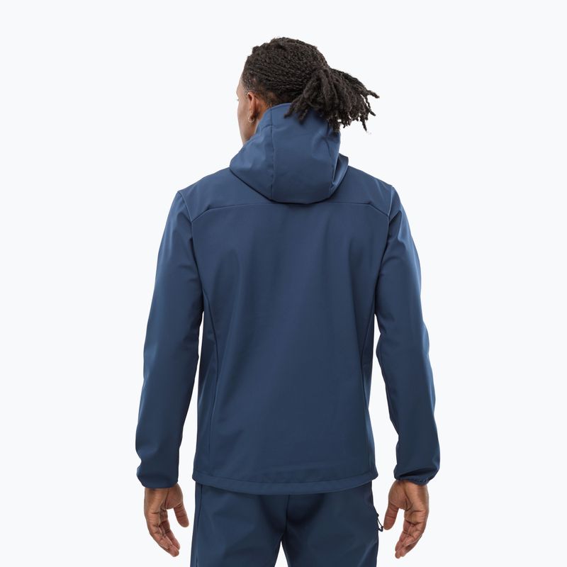 Мъжко софтшел яке Millet Seneca Shield Hoodie saphir 3