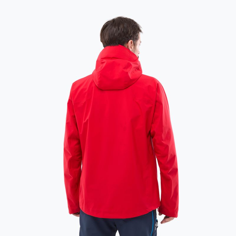 Мъжко яке за дъжд Millet Kamet Gore-Tex red 3
