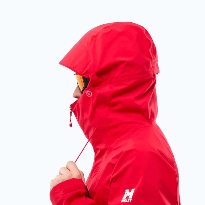 Мъжко яке за дъжд Millet Kamet Gore-Tex red 4