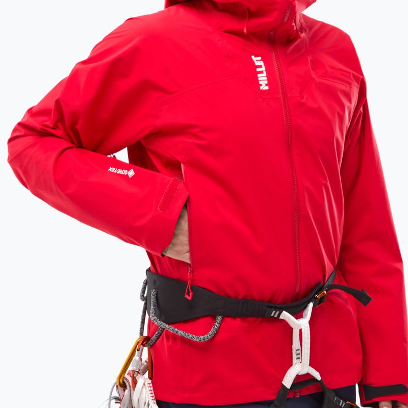 Мъжко яке за дъжд Millet Kamet Gore-Tex red 6
