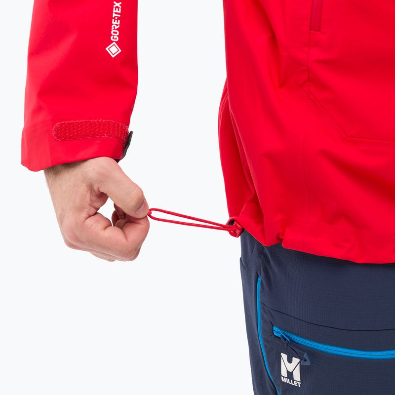 Мъжко яке за дъжд Millet Kamet Gore-Tex red 9