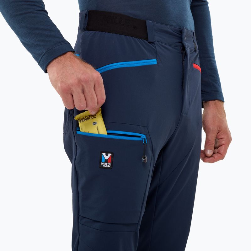 Мъжки панталони за бягане Millet Trilogy Icon Cordura saphir 4