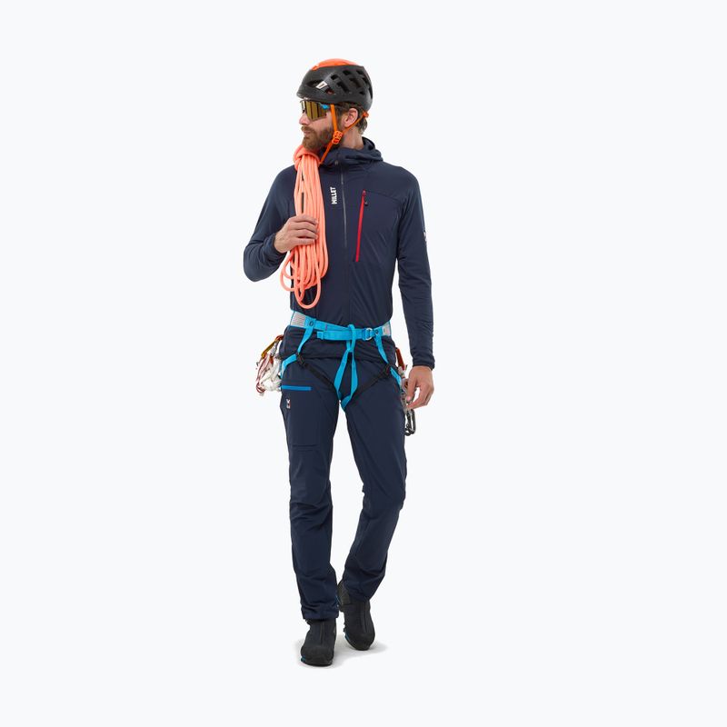 Мъжки поларен суитшърт Millet Trilogy Icon Lightgrid Hoodie saphir 2