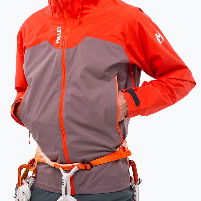 Мъжко яке за дъжд Millet Kamet Gore-Tex Jacket paprika/pepper 5