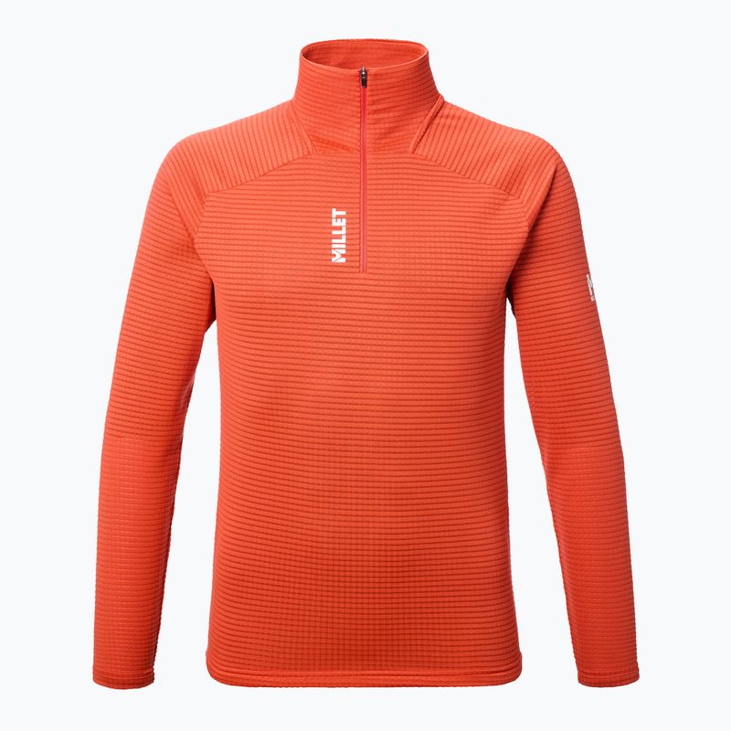 Мъжки поларен суитшърт Millet Parmelan Light Fleece paprika 5