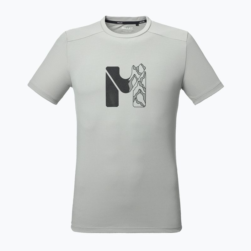 Мъжка тениска Millet Kamet Map SS granite 4