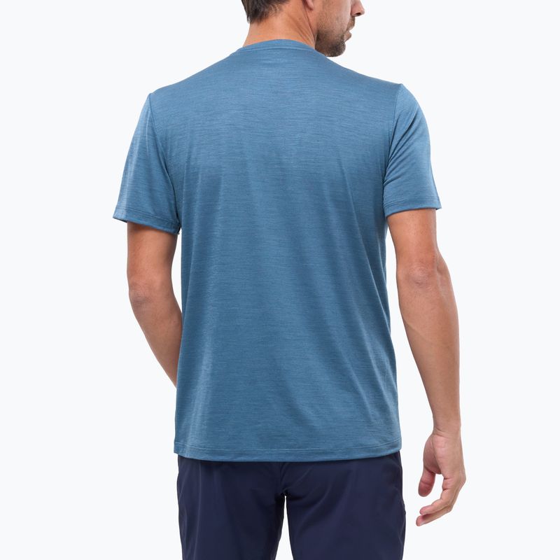 Мъжка тениска Millet Ubic Wool SS coronet blue 3
