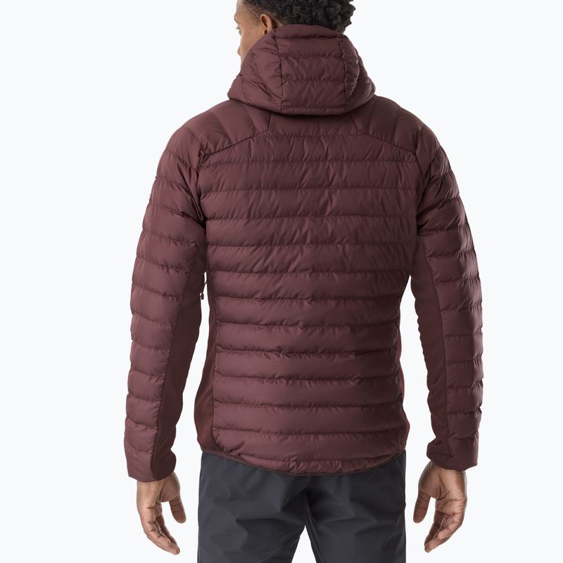 Мъжко ватирано яке Millet Fitz Roy Warm Hoodie Jacket truffle 3
